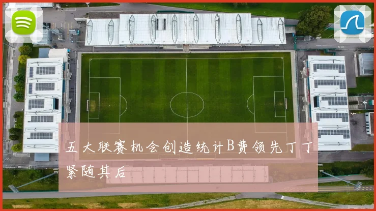 五大联赛机会创造统计B费领先丁丁紧随其后